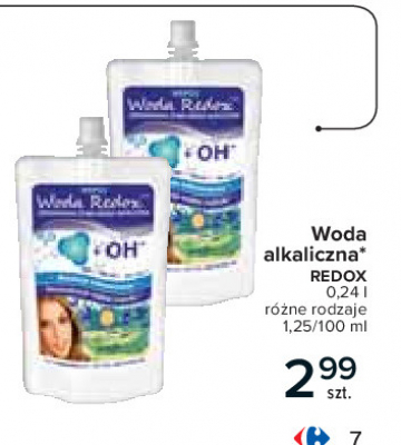 Woda alkaliczna Redox promocja