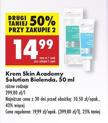 Serum mikrozłuszczająco-wygładzające Bielenda skin academy solution promocja