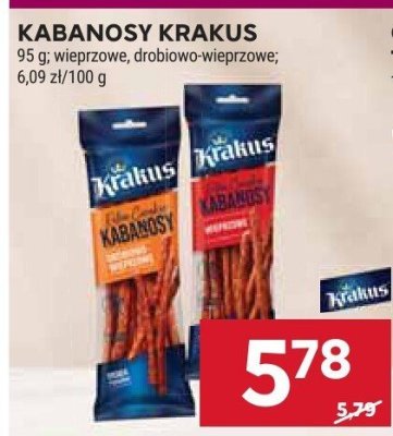 Kabanosy Krakus promocja w Stokrotka