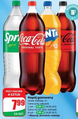 Napój gazowany Sprite promocja w Dino