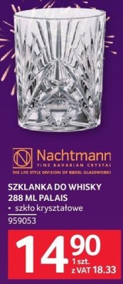 Szklanka do whisky 288 ml Palais z szklankę kryształowe Nachtmann promocja w Selgros