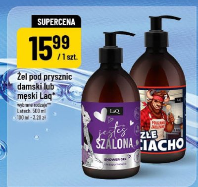 Żel pod prysznic męski LaQ promocja w POLOmarket