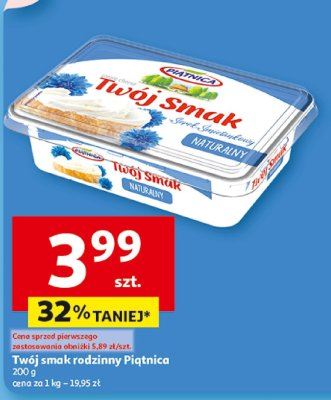 Twój smak Rodzinny Piątnica promocja w Auchan