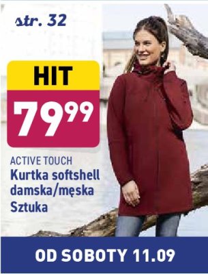 Kurtka softshell męska m-xl Active touch promocja