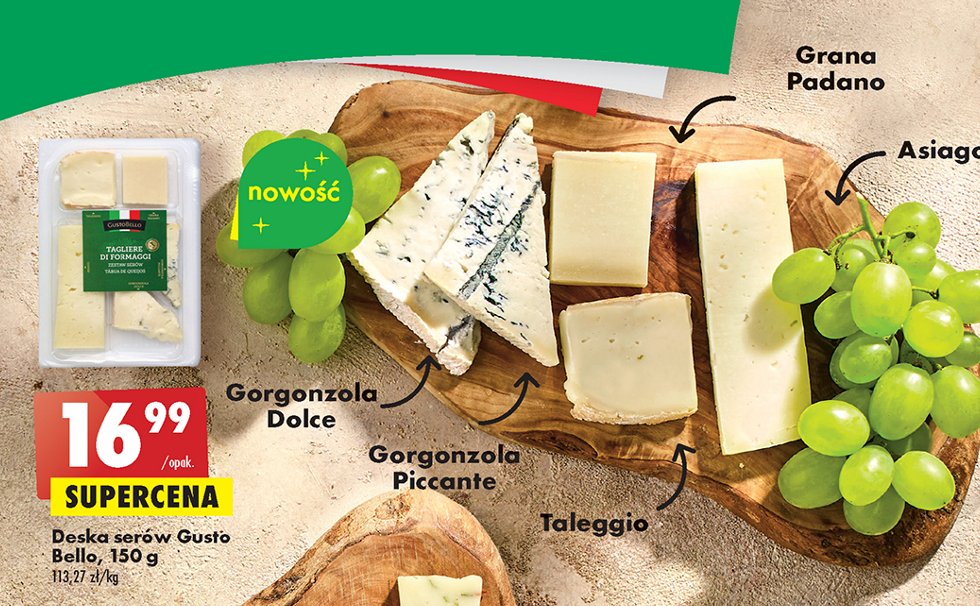 Deska ser贸w Gustobello promocja