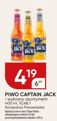 Piwo promocja w Chata Polska