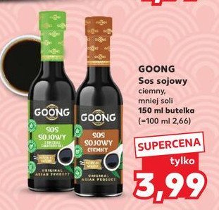 Sos sojowy mniej soli Goong promocja w Kaufland