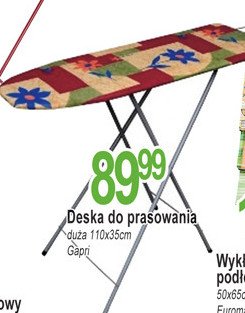 Deska do prasowania 110 x 35 cm Garpi promocja