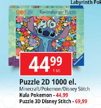 Puzzle 2d pokemon Ravensburger promocja w Leclerc