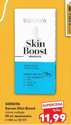 Nawil偶ajace serum koj膮ce Soraya skin boost promocja