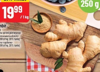 Imbir 1 kg POLOmarket promocja w POLOmarket