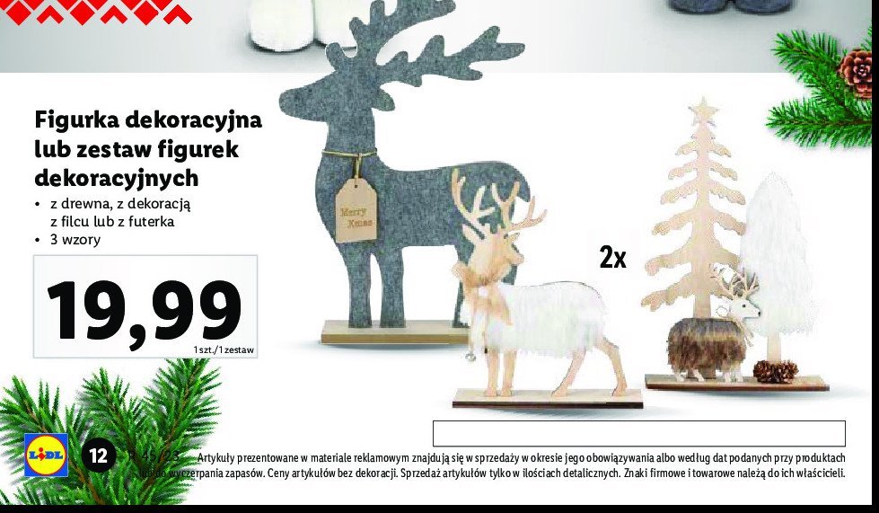 Figurki dekoracyjne promocja