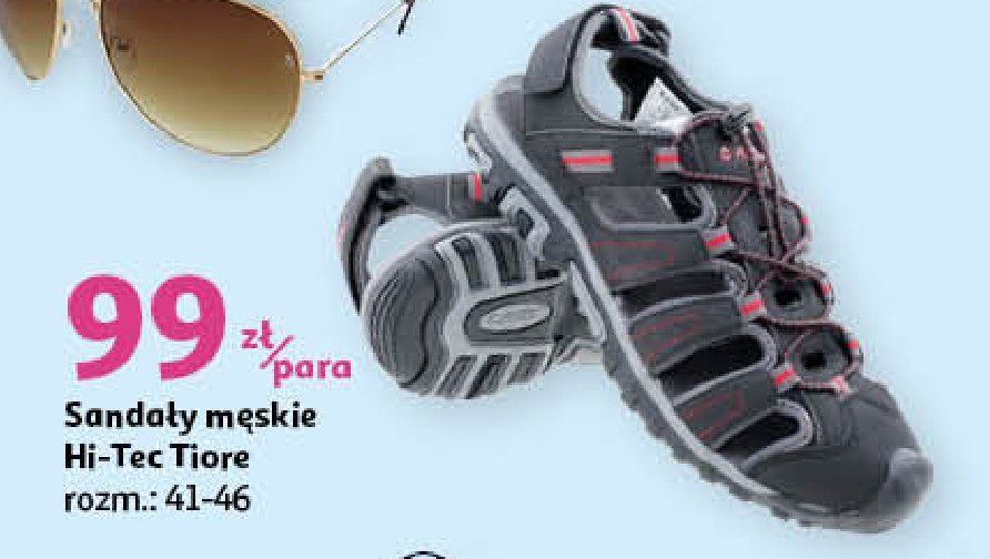 Sanda艂y m臋skie 41-46 Hi-tec promocja