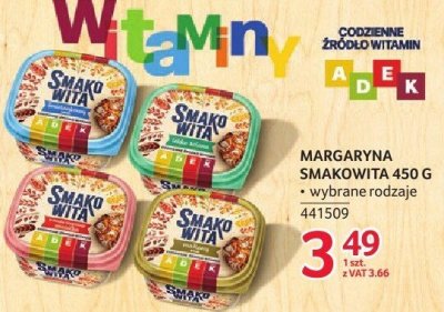 Margaryna Smakowita 450 g promocja w Selgros