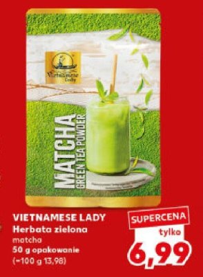 Herbata zielona matcha promocja w Kaufland