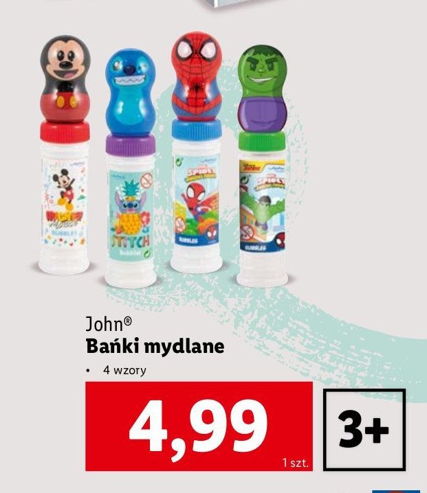 Banki mydlane John promocja