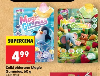 Żelki obierane Magic Gummies, 60 g promocja w Biedronka