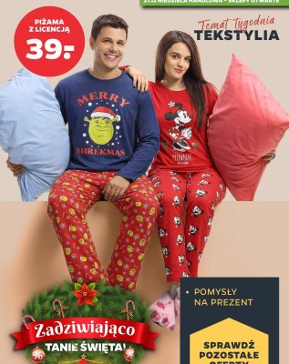 Piżama z licencją męska / damska promocja w Netto