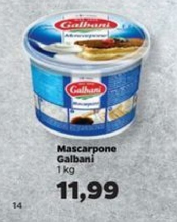 Mascarpone Galbani promocja w Auchan