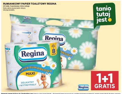 Papier toaletowy Regina Rumiankowy promocja w Stokrotka