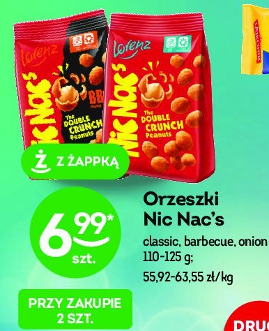Orzeszki ser & cebula Lorenz nic nac's promocja