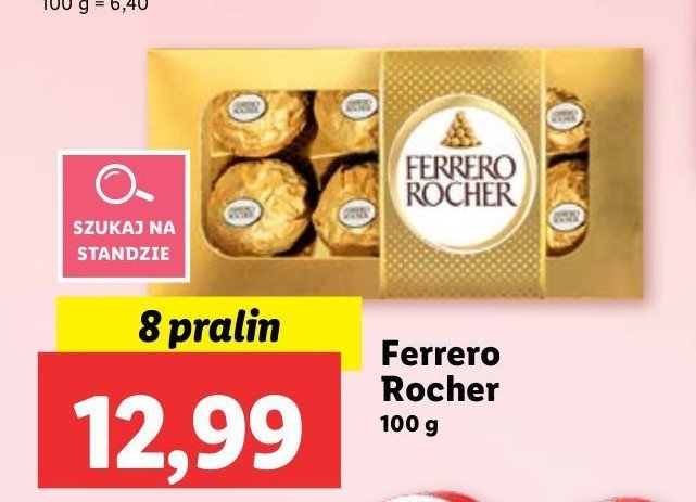 Bombonierka tuba Ferrero rocher promocja