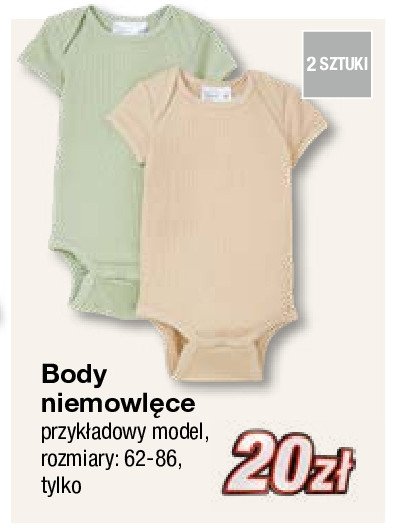 Body niemowlęce 62-86 promocja