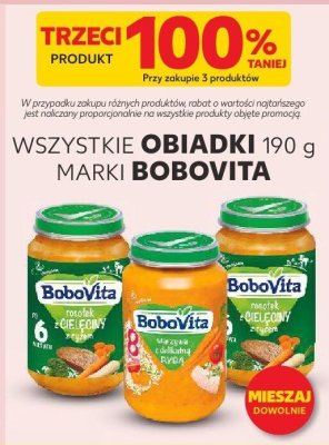 Obiadki BOBOVITA różne rodzaje promocja w Kaufland