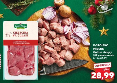 Gulasz cielęcy promocja w Kaufland