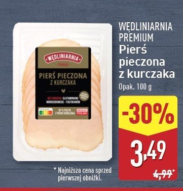 Pierś pieczona z kurczaka Wędliniarnia premium promocja