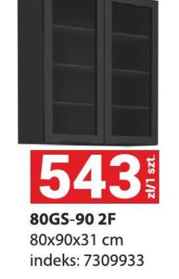 Szafka kuchenna 80GS-90 2F promocja w Merkury Market