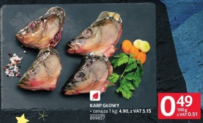 Karp głowy promocja w Selgros