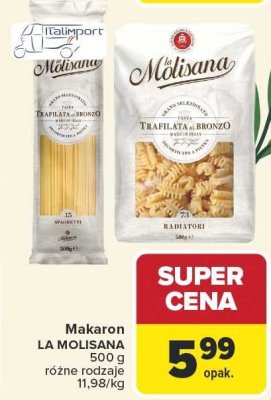 Makaron LA MOLISANA różne rodzaje promocja w Carrefour Market