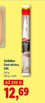 Fuet Sol&Mar Fuet ekstra, XXL promocja w Lidl