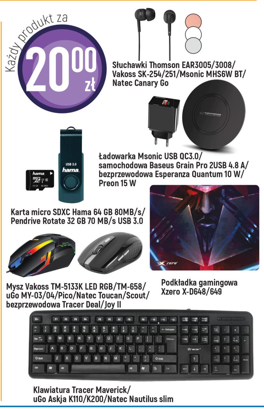 Mysz bezprzewodowa tm-658uw Vakoss promocja