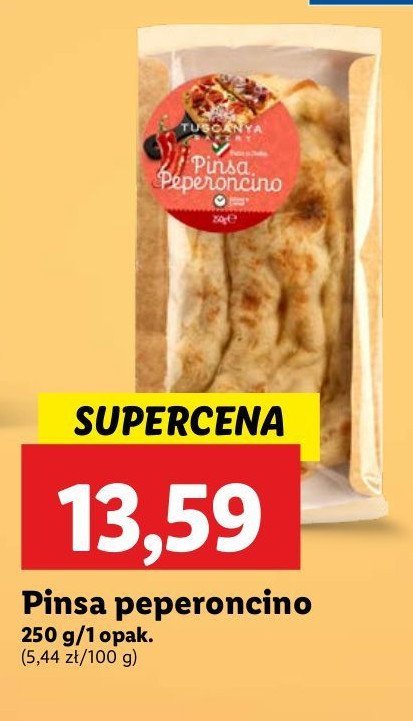 Pinsa peperoncino promocja