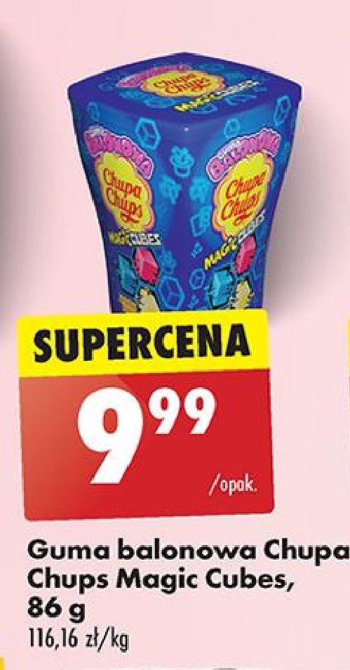 Guma magic cubes Chupa chups promocja