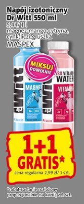 Napój izotoniczny Dr Witt 550 ml magnez-mango-cytryna promocja w Prim Market