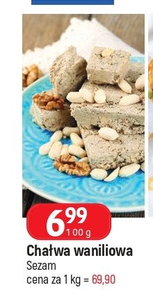 Chałwa waniliowa SEZAM promocja