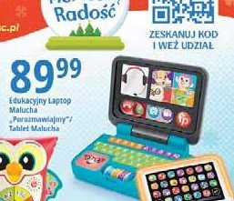Laptop malucha Fisher-price promocja