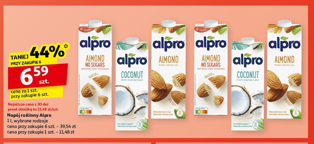 Napój kokosowy Alpro soya promocja