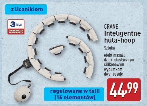 Inteligentne hula-hop CRANE promocja