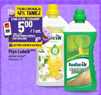 Płyn Ludwik promocja w POLOmarket