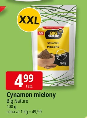 Cynamon mielony Big Nature promocja w Leclerc