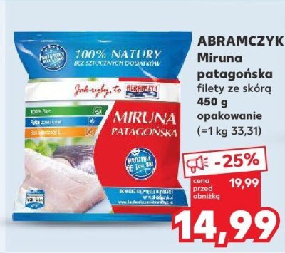 Miruna patagońska filety ze skórą promocja w Kaufland