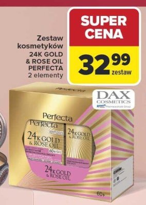 Zestaw kosmetyków DAX & ROSE OIL PERFECTA 2 elementy promocja w Carrefour