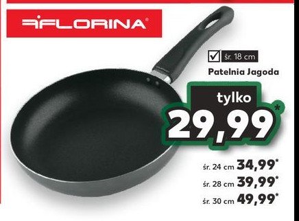 Patelnia jagoda 28 cm Florina (florentyna) promocja