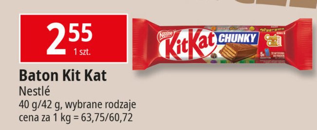 Baton Kitkat promocja