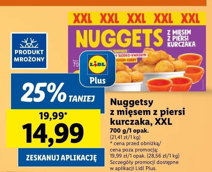 Nuggetsy + 4 sosy Superdrob promocja