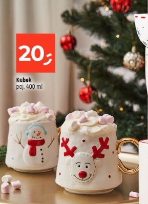 Kubek, poj. 400 ml promocja w Dealz